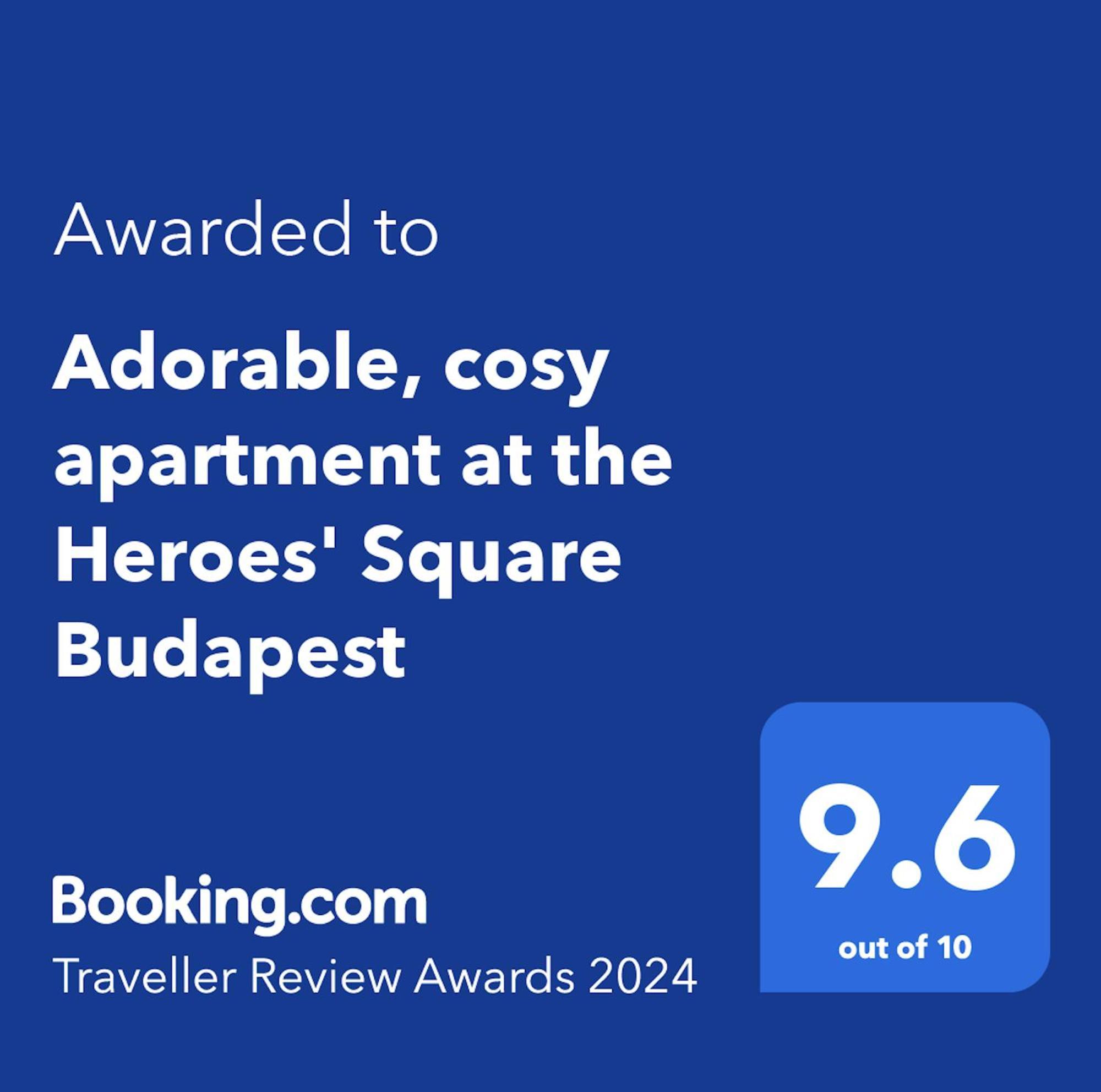 Adorable, Cosy Apartment At The Heroes' Square Budapest Eksteriør billede